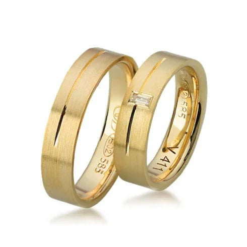 Verigheta V411 - 1 Diamant - Antonia Gold