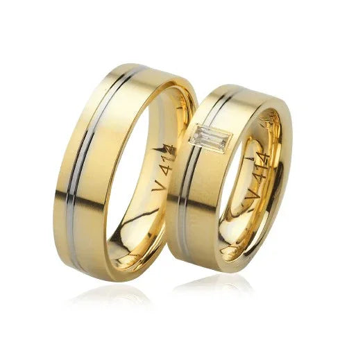 Verigheta V414 - 1 Diamant - Antonia Gold