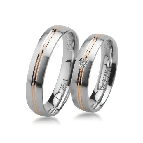 Verigheta V421 - 1 Diamant - Antonia Gold