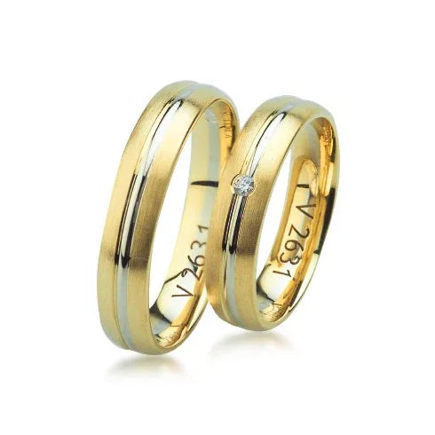 Verigheta V425 - 1 Diamant - Antonia Gold