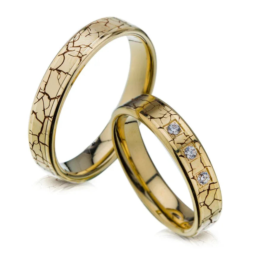 Verigheta V602A - 3 Diamante - Antonia Gold