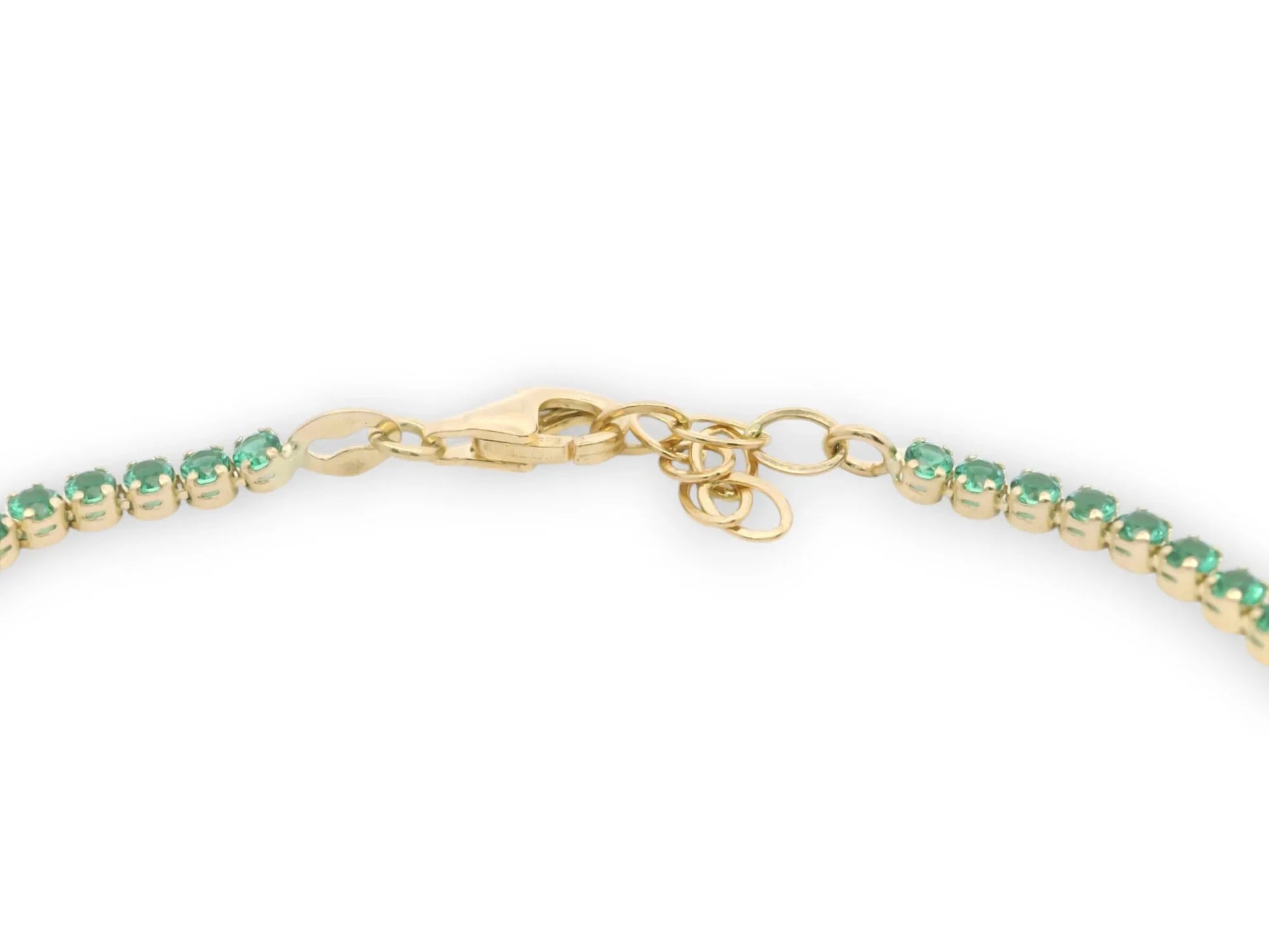 Bratara Tennis aur galben - P. Verzi - Antonia Gold