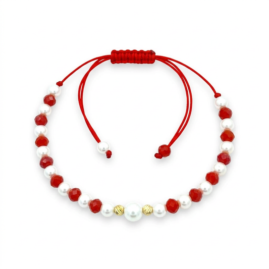 Bratara Aur 14K Snur Pearls