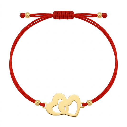 Bratara Aur 14 K Snur Double Love
