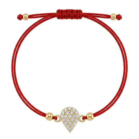 Bratara Aur 14K Snur Lacrima 4 bile