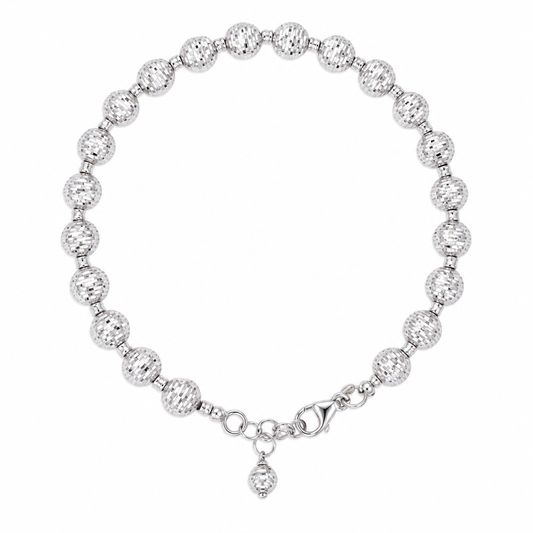 Bratara Aur 14K cu sfere stralucitoare