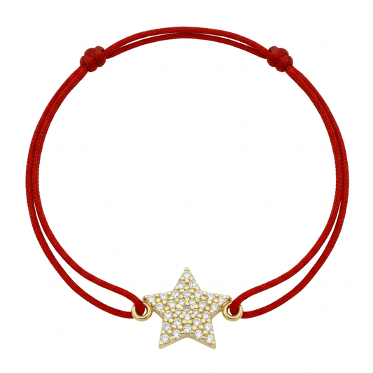 Bratara Aur 14K Snur Star Stones