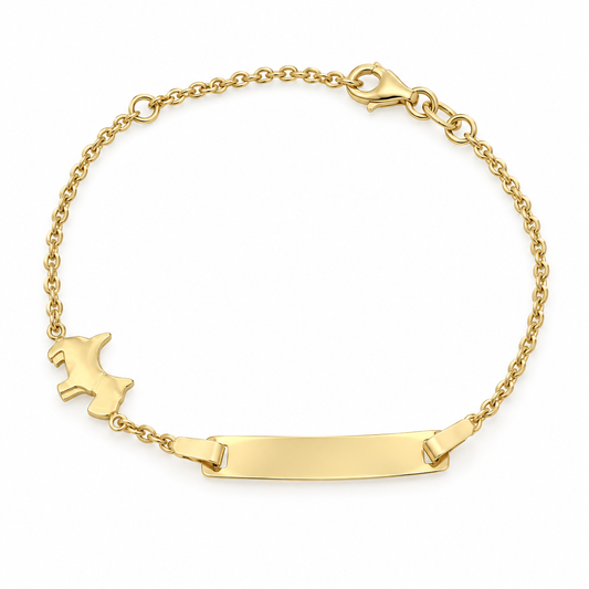 Bratara Aur 14 K copii Catelus