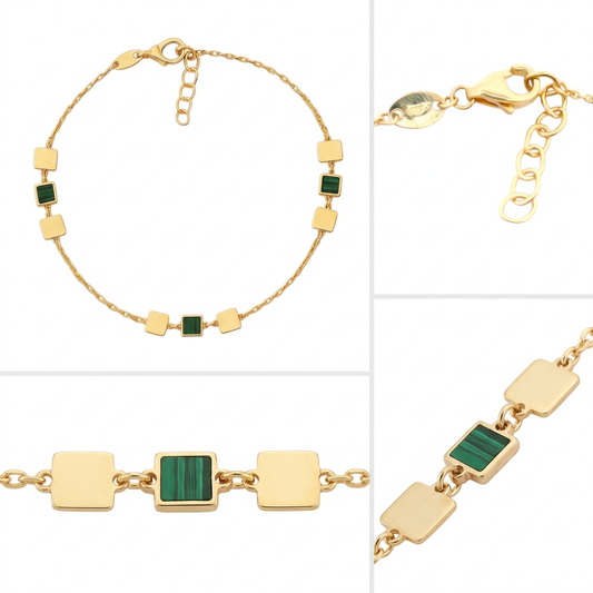 Brățară Aur 14K Green Blance