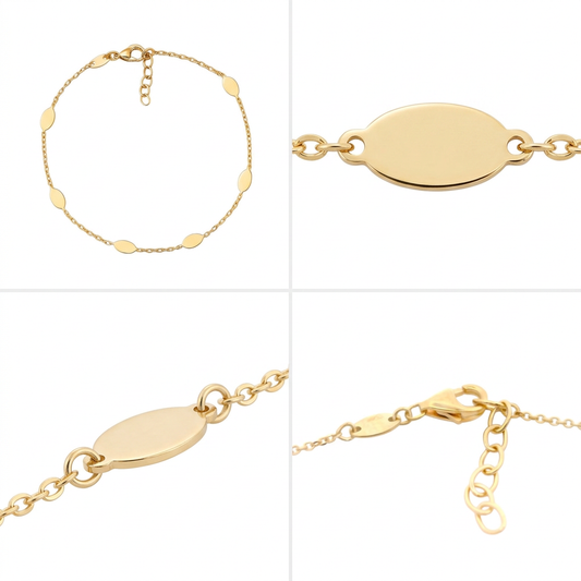 Bratara Aur 14K Ovalitty