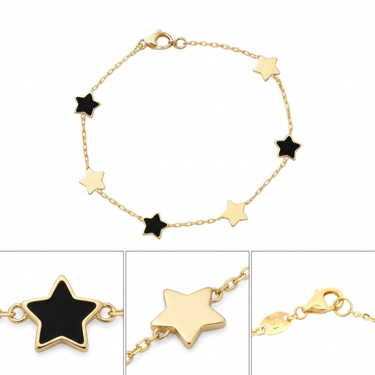Bratara Aur 14K Little Stars