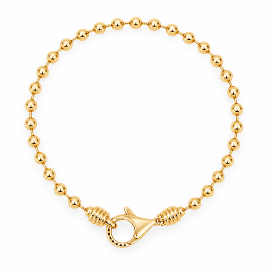 Brățară aur galben 14K  Golden Glow