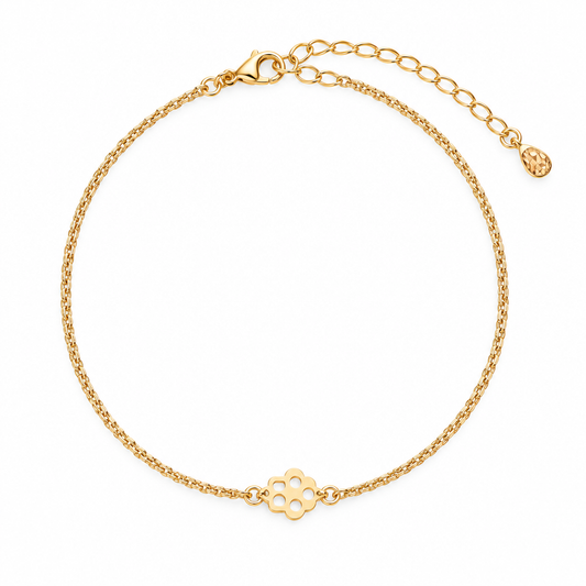 Brățară aur 14K Lucky Hamsa