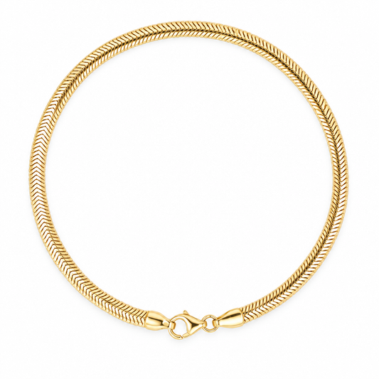 Brățară aur galben 14K Snake Gold