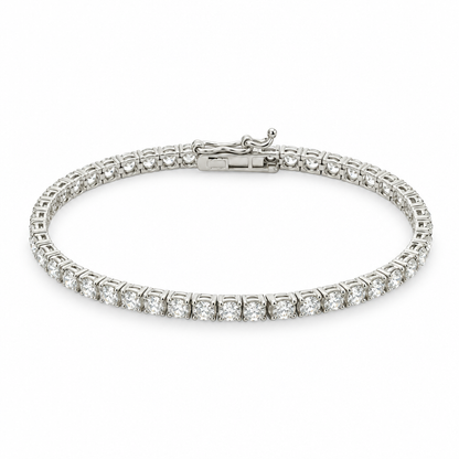 Bratara Tennis Aur 14K - White Lights