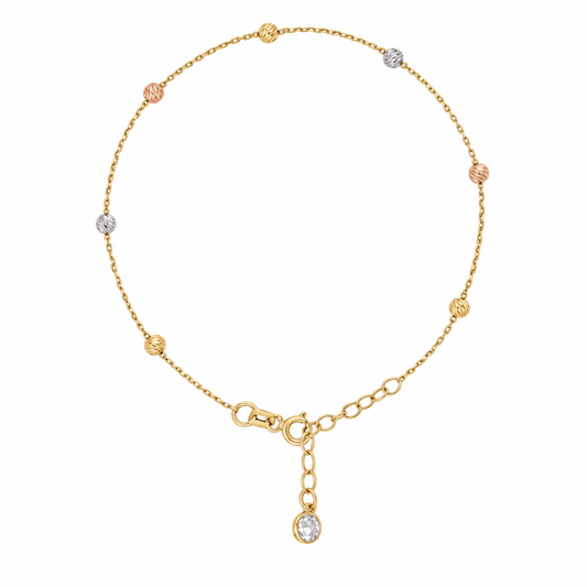 Bratara Aur 14K Trinity Glow