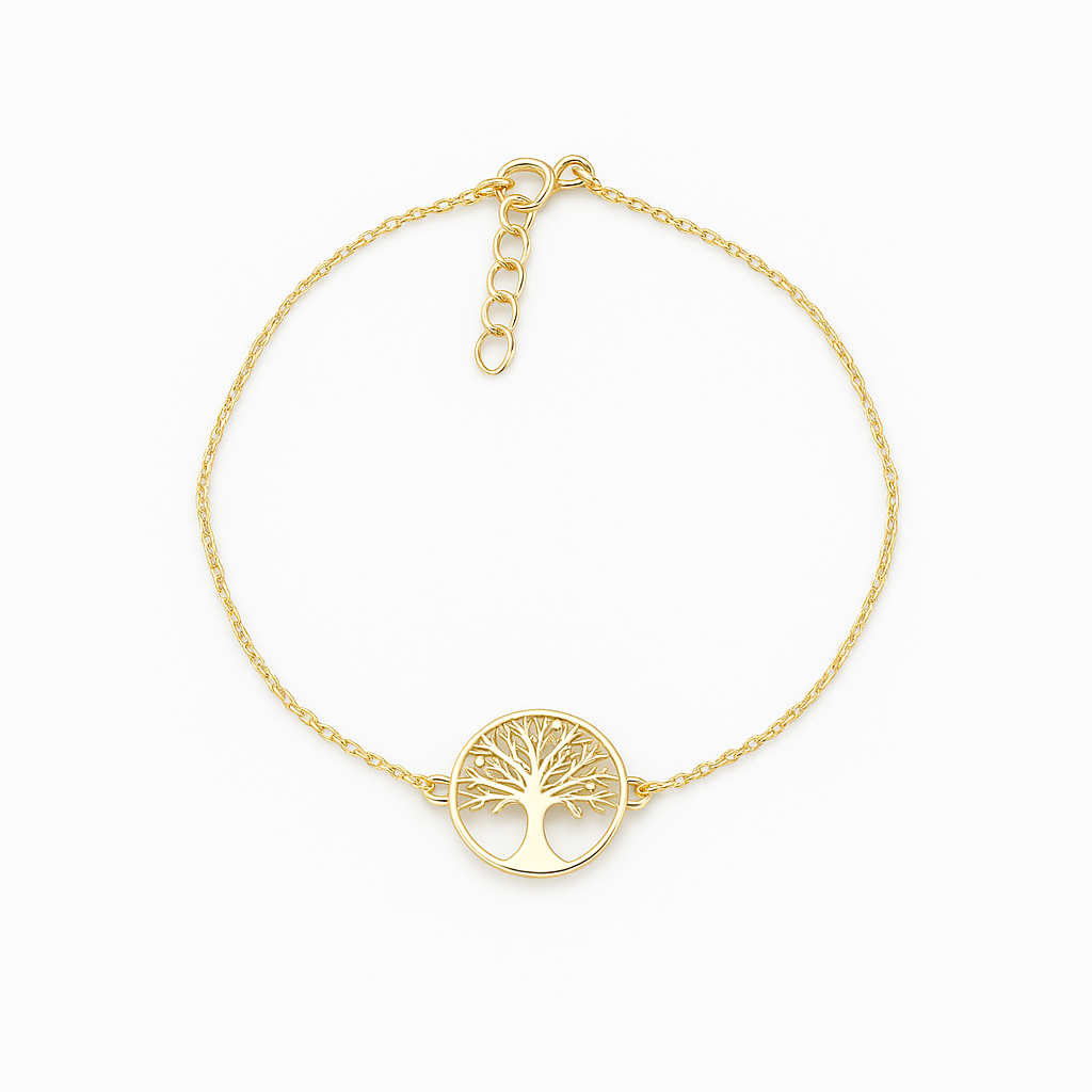 Bratara din Aur „Pomul Vieții” – Design Elegant și Simbolic