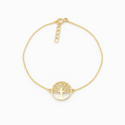Bratara din Aur „Pomul Vieții” – Design Elegant și Simbolic