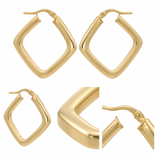 Cercei Aur 14K dama Creole