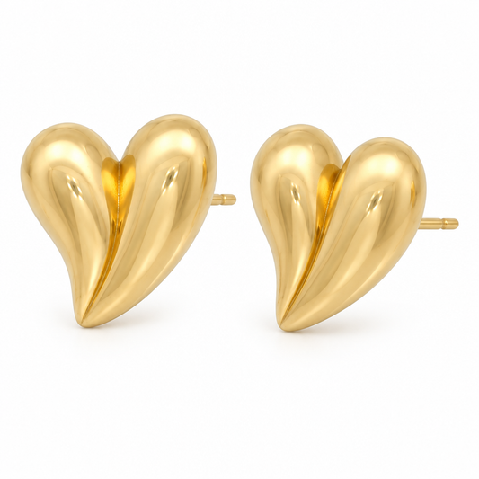 Cercei Aur 14K dama Full Love