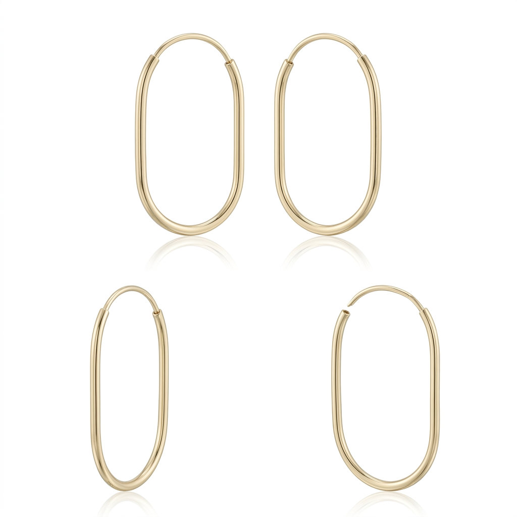 Cercei Aur 14K copii Simplicity C46