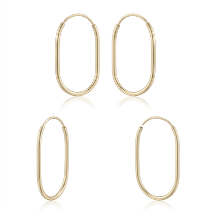 Cercei Aur 14K copii Simplicity C46