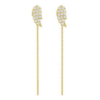 Cercei Aur 14K Aripi de inger