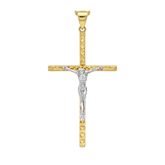 Pandantiv Aur 14 K Cruciulita Fine Diviny