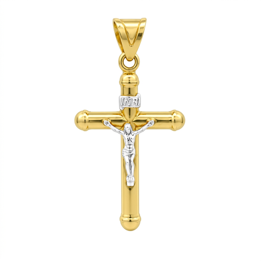 Pandantiv Aur 14 K Cruciulita Ospo