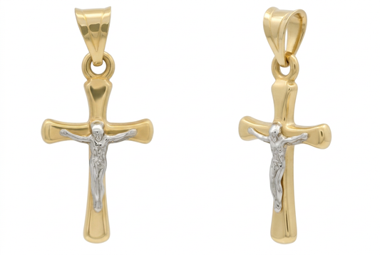 Pandantiv Aur 14K Cruciulita Charm