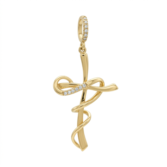 Pandantiv Aur 14K Cruciulita Epistol