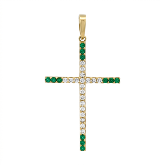Pandantiv Aur 14K Cruciulita Golden Harm