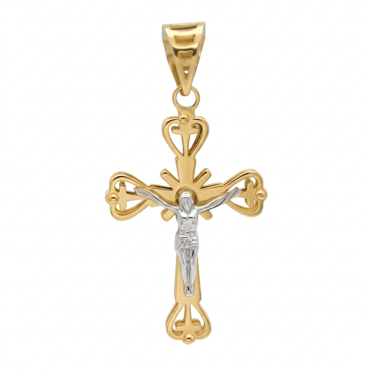 Pandantiv Aur 14K Cruciulita Divinity
