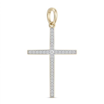 Pandantiv Aur 14K Cruciulita Stone Edition Mica