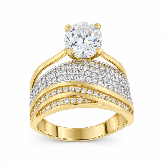 Inel Aur 14 K Harmon Logodna