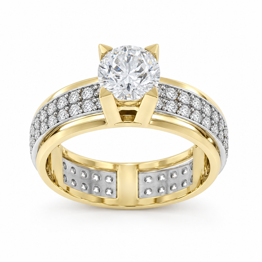Inel Aur 14 K Sweet Golden Logodna
