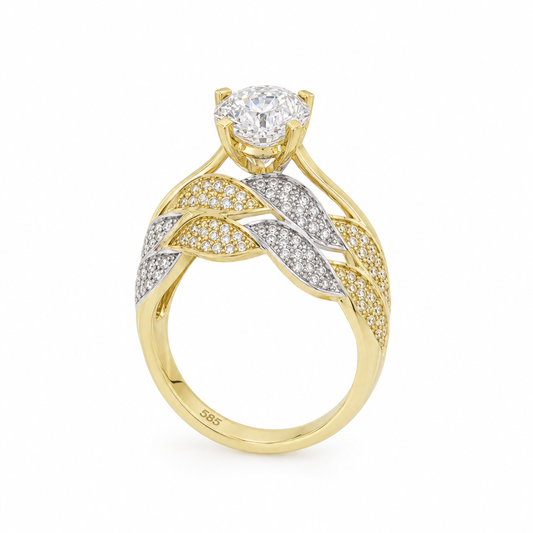 Inel Aur 14 K Serato Logodna