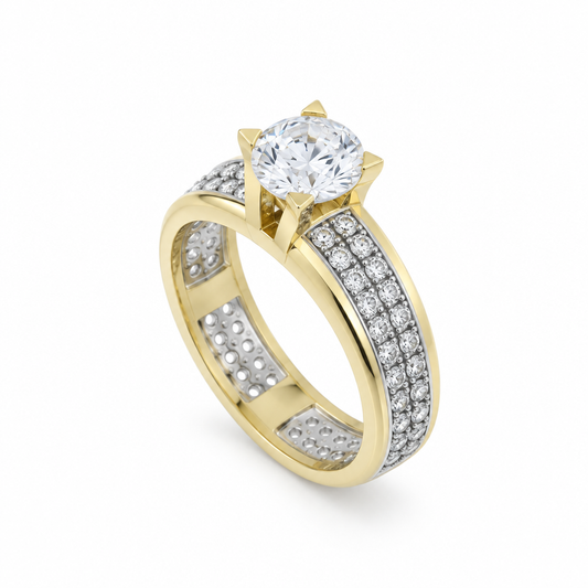 Inel Aur 14 K Sweet Golden Logodna