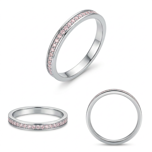 Inel Aur 14K Tennis Whitis - P. Roz