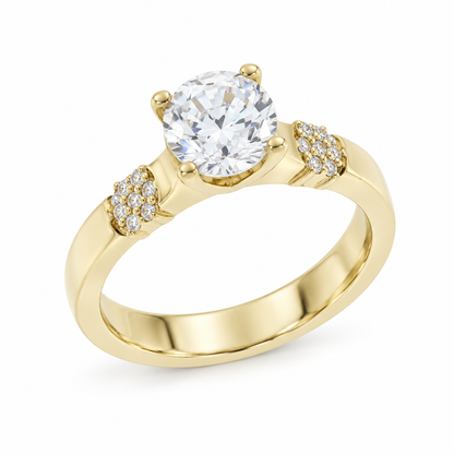 Inel Aur 14 K Glow Logodna