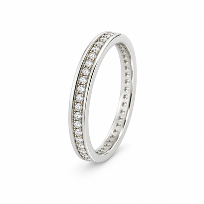 Inel Tenis Aur 14K Whitis - P. Albe