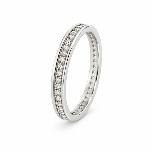 Inel Tenis Aur 14K Whitis - P. Albe