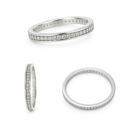 Inel Tenis Aur 14K Whitis - P. Albe