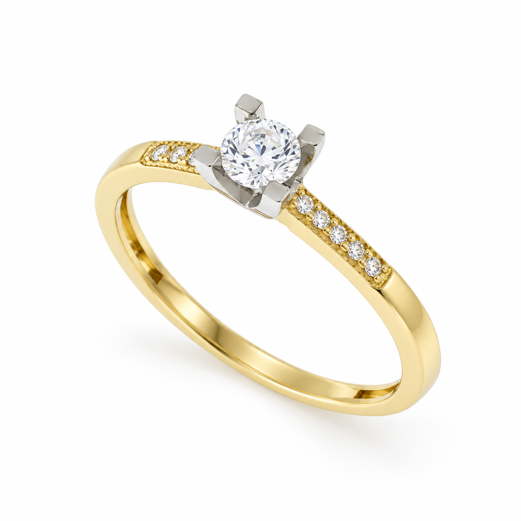 Inel Aur 14K Etern Engage