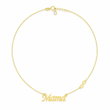 Lant Aur 14K "MAMA si infinit"