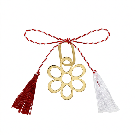 Pandativ Aur 14K Martisor Floare
