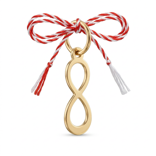 Pandativ Aur 14K Martisor Infinit mic