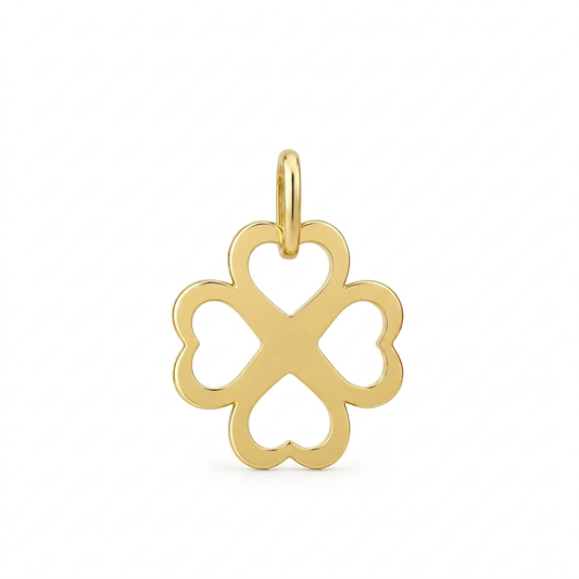 Pandativ Aur 14K Martisor Trifoi