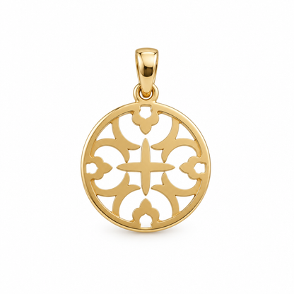Pandativ Aur 14 K martisor "Banut Mandala"