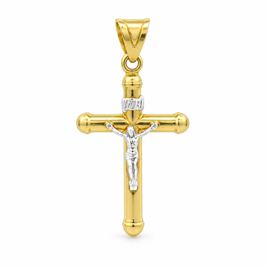 Pandantiv Aur 14 K Cruciulita Ospo